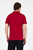 %95 Pamuk %5 Elastan Slim Fit Kısa Kollu Rahat Kumaş Nefes Alabilir Erkek Polo Yaka T-shirt 0002