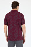 Erkek Polo Yaka Desenli T-Shirt – %95 Pamuk %5 Elastan – Şık, Esnek ve Rahat Kısa Kollu Tişört 0033