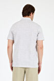 Erkek Polo Yaka Desenli T-Shirt – %95 Pamuk %5 Elastan – Şık, Esnek ve Rahat Kısa Kollu Tişört 0034