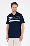 Erkek Polo Yaka Kısa Kollu T-Shirt – %95 Pamuk %5 Elastan – Esnek, Şık ve Rahat Erkek Tişört 0035