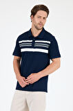 Erkek Polo Yaka Kısa Kollu T-Shirt – %95 Pamuk %5 Elastan – Esnek, Şık ve Rahat Erkek Tişört 0035