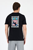 Erkek %100 Pamuk Bisiklet Yaka Kısa Kollu Baskılı T-Shirt  Rahat ve Şık Günlük Tişört 0005