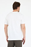 Erkek %100 Pamuk Bisiklet Yaka Kısa Kollu Baskılı T-Shirt  Rahat ve Şık Günlük Erkek Tişört 0018
