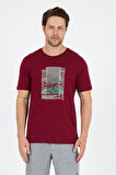 Regular Fit Pamuk Bisiklet Yaka Baskılı Penye Erkek Tişört 0026