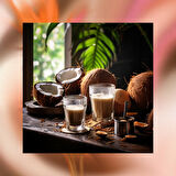 Mim and More Coconut Coffee Hindistan Cevizi Aromalı Kahve Çekirdek Kahve 200 Gr