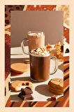 Karamelize Kurabiyeli Sıcak Çikolata Caramelized Cookie Hot Chocolate 200 Gr