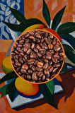 Mango Coffee Mango Aromalı Kahve Çekirdek Kahve 200 Gr