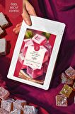 Decaf Rose Turkish Delight Coffee Kafeinsiz Güllü Lokum Aromalı Çekirdek Kahve 200 Gr