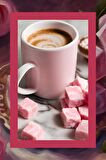 Decaf Rose Turkish Delight Coffee Kafeinsiz Güllü Lokum Aromalı Çekirdek Kahve 200 Gr