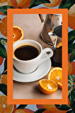 Orange Coffee Portakal Aromalı Kahve Çekirdek Kahve 200 Gr