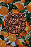 Orange Coffee Portakal Aromalı Kahve Çekirdek Kahve 200 Gr