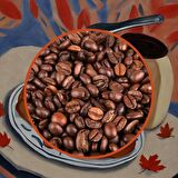 Mim and More Maple Coffee Akçaağaç Aromalı Kahve Çekirdek Kahve 200 Gr