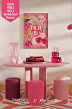 Luminara Studio X Mim and More High Vibes Only Pembe POSTER