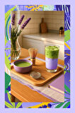 Lavender Matcha - Lavanta Aromalı Matcha, 25 Gr
