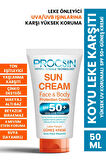 Progen Sun Gunes Kremı Yuz 50+ 50 Ml