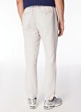 Gmg Fırenze Lastikli Bel Dar Paça Regular Fit Gri Erkek Pantolon GU24MSS01013