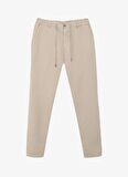 Gmg Fırenze Lastikli Bel Dar Paça Regular Fit Vizon Erkek Pantolon GU24MSS01013