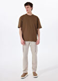 Gmg Fırenze Standart Bel Normal Paça Regular Fit Bej Erkek Pantolon GU24MSS01014