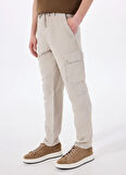 Gmg Fırenze Standart Bel Normal Paça Regular Fit Bej Erkek Pantolon GU24MSS01014