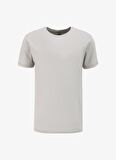 Gmg Fırenze Bisiklet Yaka Gri Erkek T-Shirt GU24MSS03021