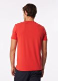 Gmg Fırenze Bisiklet Yaka Nar Çiçeği Erkek T-Shirt GU24MSS03020