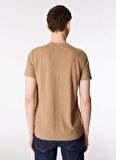 Gmg Fırenze Bisiklet Yaka Açık Kahve Erkek T-Shirt GU24MSS03008