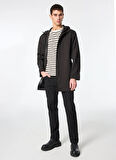 Gmg Fırenze Siyah Erkek Pardösü GU24MFW06201
