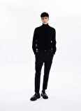 Gmg Fırenze Standart Bel Normal Paça Regular Fit Siyah Erkek Pantolon GU24MFW01024