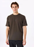 Gmg Fırenze Bisiklet Yaka Haki Erkek T-Shirt GU25MSS03005