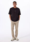 Gmg Fırenze Bisiklet Yaka Siyah Erkek T-Shirt GU25MSS03005