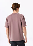 Gmg Fırenze Bisiklet Yaka Gül Kurusu Erkek T-Shirt GU25MSS03005