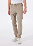 Gmg Fırenze Normal Bel Normal Paça Jogger Bej Erkek Pantolon GU25MSS01010