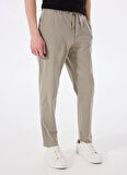 Gmg Fırenze Normal Bel Normal Paça Slim Fit Bej Erkek Pantolon GU25MSS01015