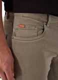 Gmg Fırenze Normal Bel Normal Paça Slim Fit Haki Erkek Pantolon GU25MSS01211
