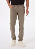 Gmg Fırenze Normal Bel Normal Paça Slim Fit Haki Erkek Pantolon GU25MSS01211