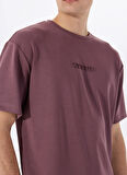 Gmg Fırenze Bisiklet Yaka Gül Kurusu Erkek T-Shirt GU25MSS03011
