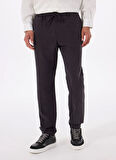 Gmg Fırenze Lastikli Bel Normal Paça Slim Fit Siyah Erkek Pantolon GU25MSS01022