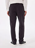 Gmg Fırenze Lastikli Bel Normal Paça Slim Fit Siyah Erkek Pantolon GU25MSS01022