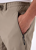 Gmg Fırenze Lastikli Bel Normal Paça Slim Fit Vizon Erkek Pantolon GU25MSS01023