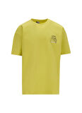 Gmg Fırenze Bisiklet Yaka Sarı Erkek T-Shirt GU25MSS03015