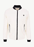 Ekru Erkek Bomber Yaka Regular Fit Mont GU25MSS05011