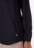 Gmg Fırenze Slim Fit Gömlek Yaka Siyah Erkek Gömlek GU25MSS02214