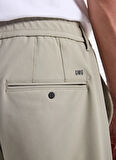 Gmg Fırenze Lastikli Bel Normal Paça Jogger Bej Erkek Pantolon GU25MFW01010