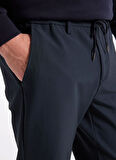 Gmg Fırenze Lastikli Bel Normal Paça Jogger Lacivert Erkek Pantolon GU25MFW01010