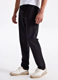Gmg Fırenze Normal Bel Normal Paça Jogger Siyah Erkek Pantolon GU25MFW01011