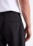 Gmg Fırenze Normal Bel Normal Paça Jogger Siyah Erkek Pantolon GU25MFW01011