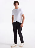 Gmg Fırenze Normal Bel Normal Paça Jogger Siyah Erkek Pantolon GU25MFW01011