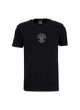 Gmg Fırenze Siyah Erkek Slim Fit Geometrik Desenli T-Shirt GU26MSS03018