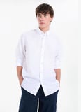 Gmg Fırenze Ekru Erkek Düğmeli Slim Fit Gömlek GU26MSS02208