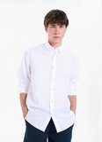 Gmg Fırenze Ekru Erkek Düğmeli Slim Fit Gömlek GU26MSS02208